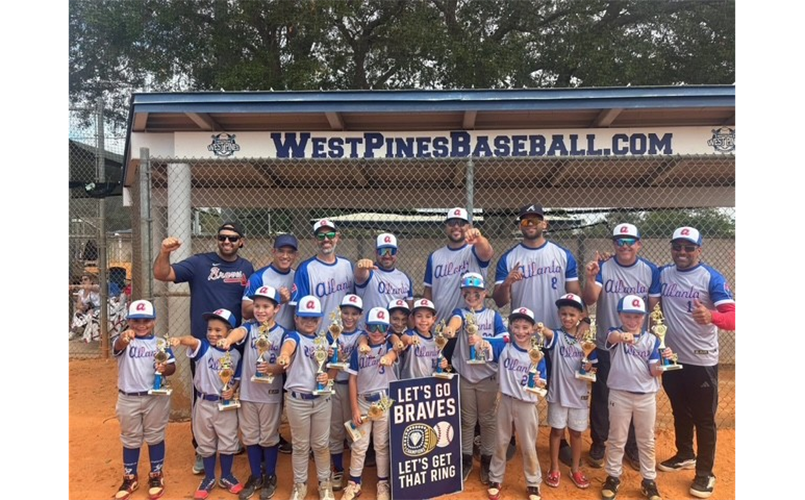 8U Braves - Fall 2025 Champions