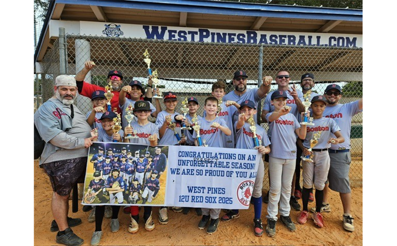 12U Red Sox - Fall 2025 Champions