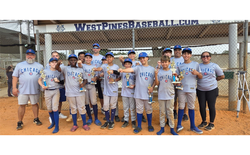 14U Cubs - Fall 2025 Champions